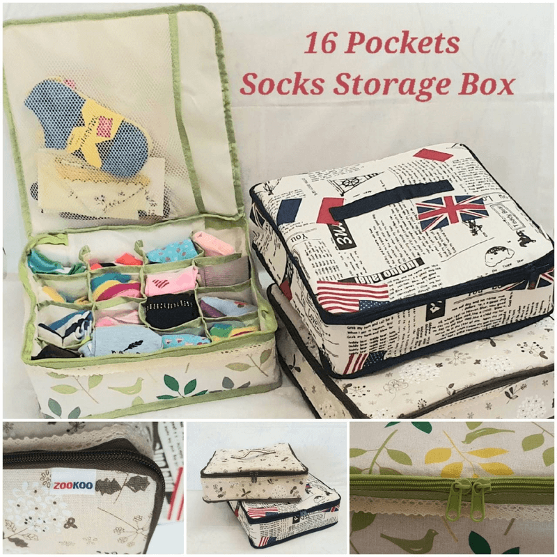 Socks storage box