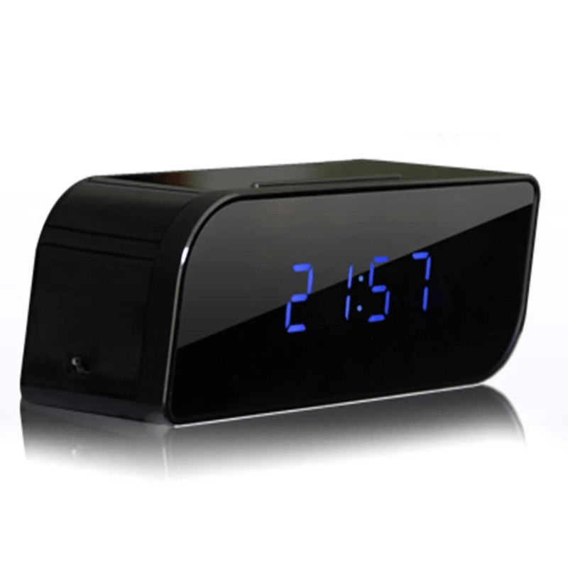 Hidden Camera T3 WiFi Table Clock HD 1080P