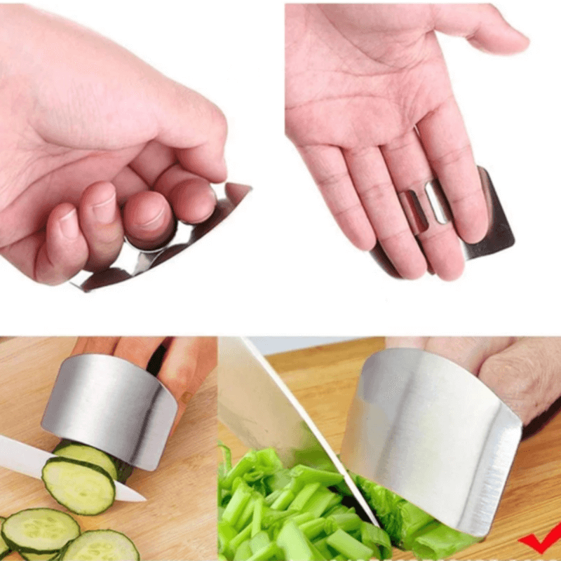 Stainless steel finger hand protector