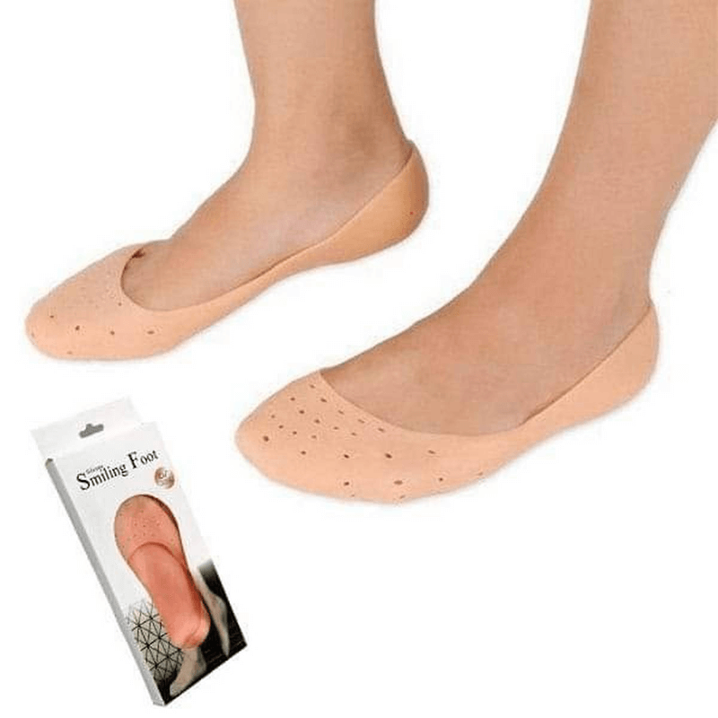 Anti-crack full length silicone foot protector