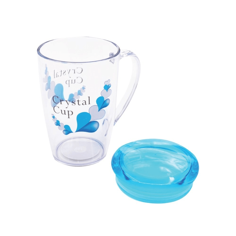 Acrylic mug with air tight lid