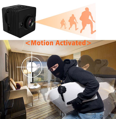Sq12 waterproof hd night vision camera