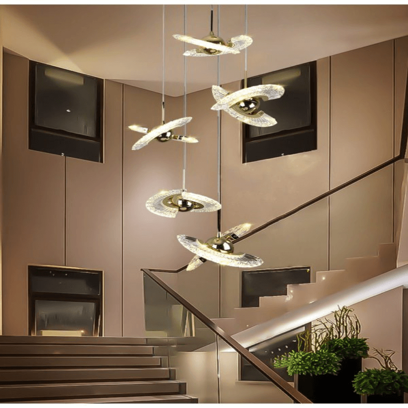 Modern rotatable chandelier