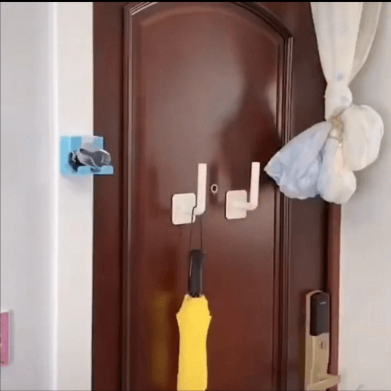 Self adhesive wall hooks