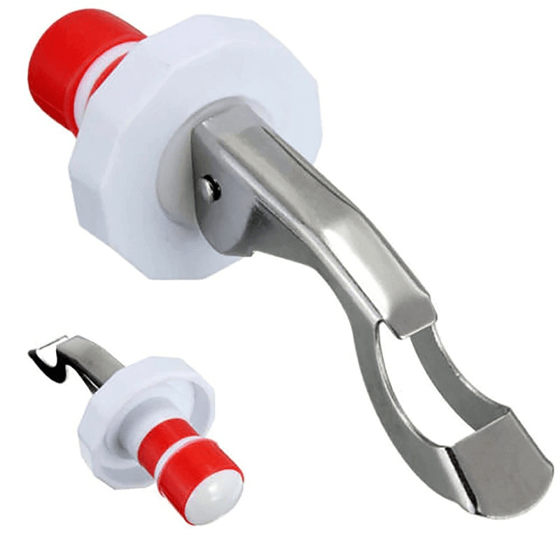 Multi-function stainless bottle opener silicone stopper