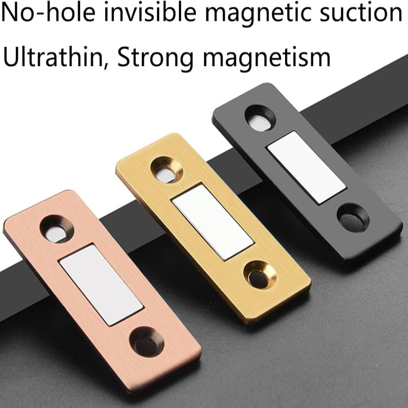 2pcs Set Strong Magnetic Door Closer Punch Free