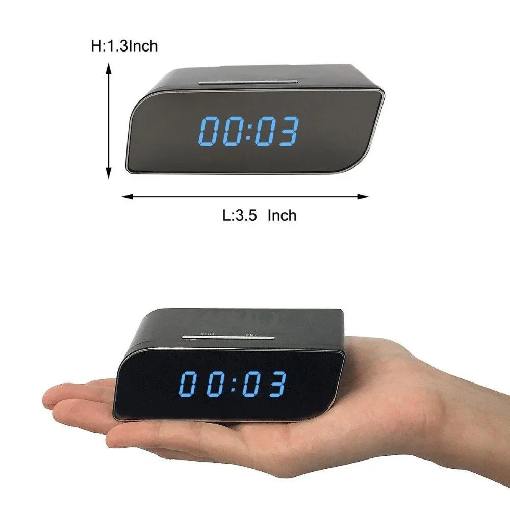 Wireless Wifi IP 1080P HD Clock Camera