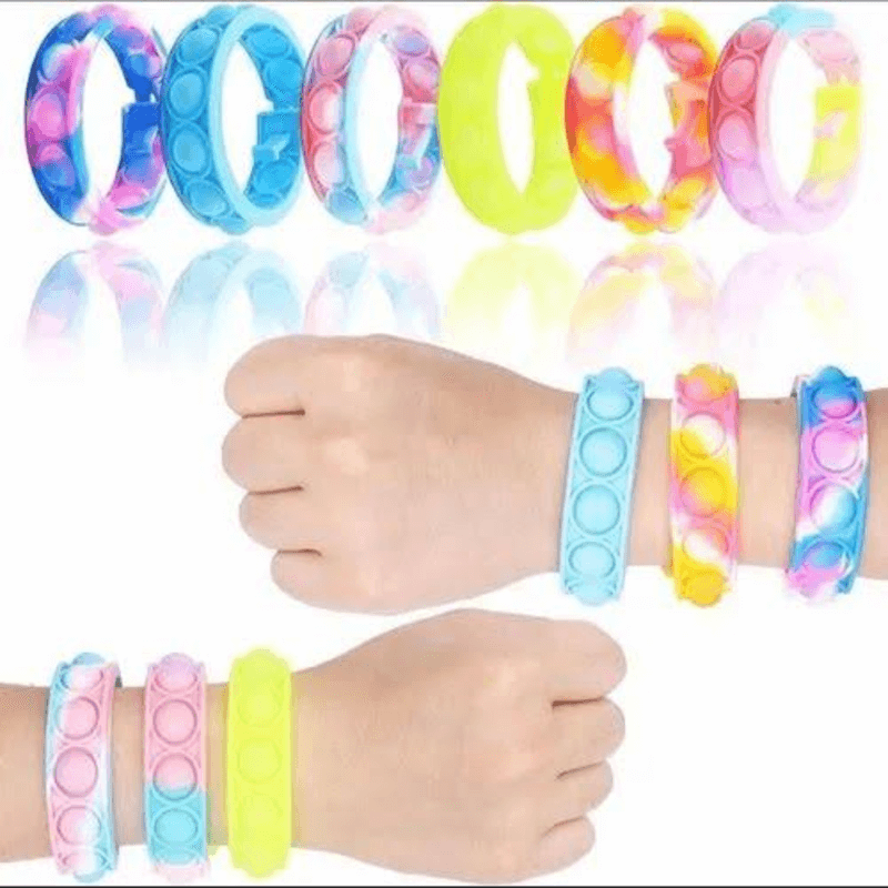 Popit bands toys pack of 10
