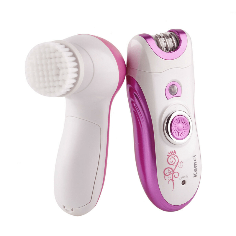 Kemei km-3066 6 in 1 rechargeable epilator