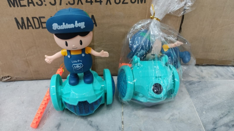 Battery operated skate boy with light sounds
