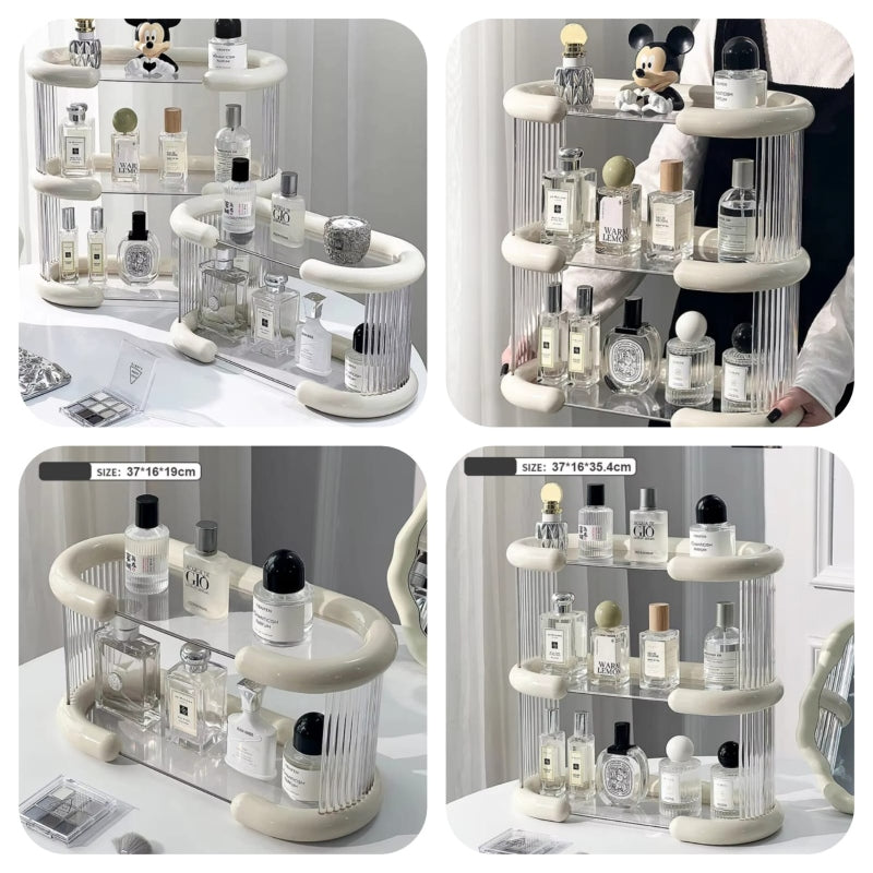 Makeup Organizer Shelf for Vanity storage