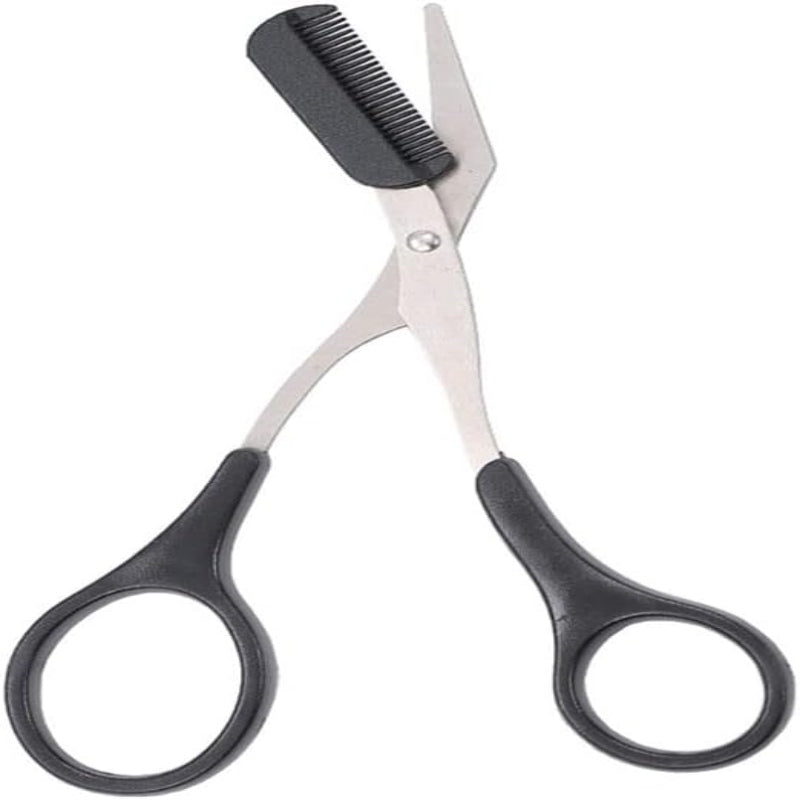1pc Eyebrow Trimming Comb Scissor
