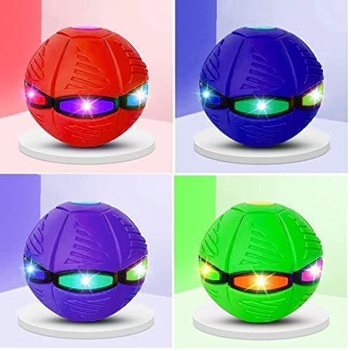 Flate ball with light