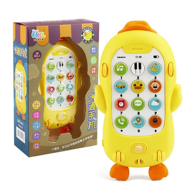 Music duck mobile with light sounds.