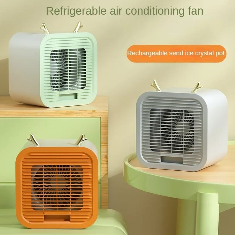 Portable air cool fan strong wind personal cooling fan