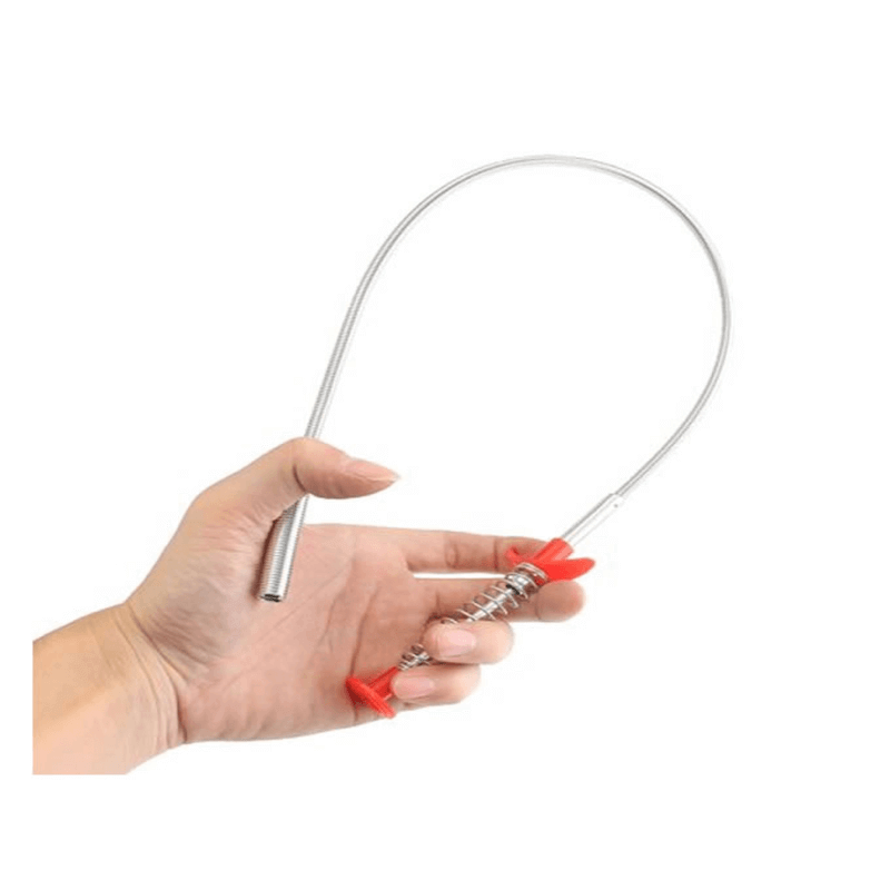 Drain unblocker snake stick cleaner