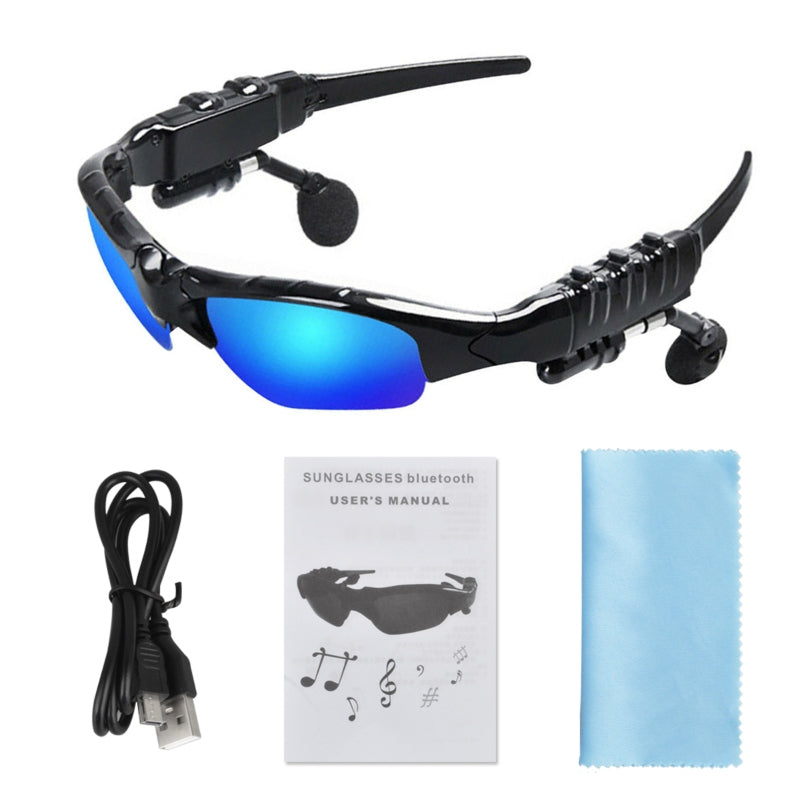 Bluetooth glass earbuds