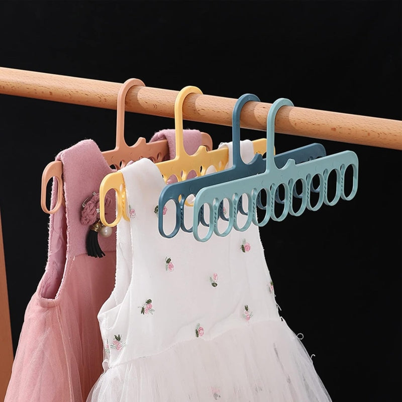 Space Saving Hangers 9 Holes
