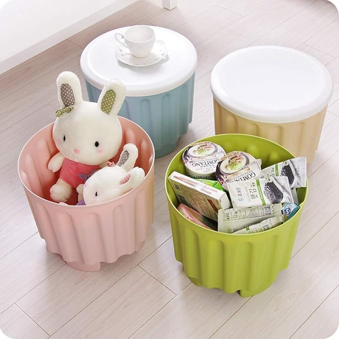 Plastic storage and sitting table for kids Adult