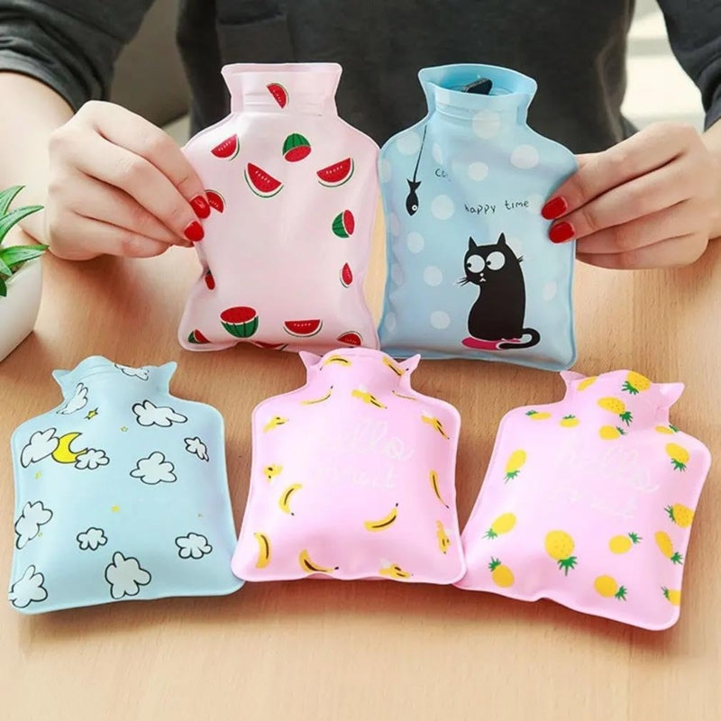 Cartoon hot water bottle collection 6 pack