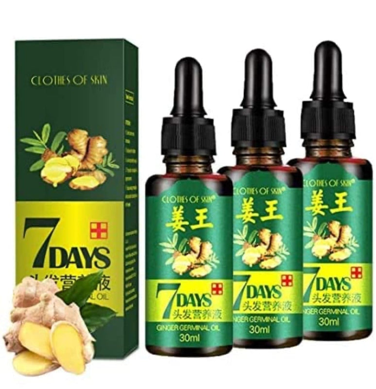 Ginger hair growth essence 7 days germinal hair growth serum