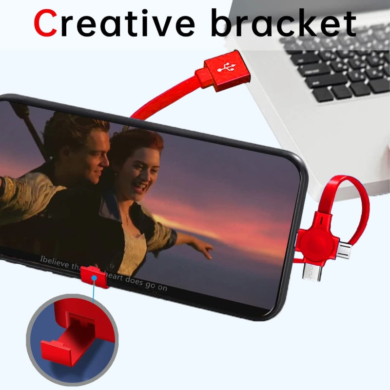 3 in 1 Retractable Triple Charging Box