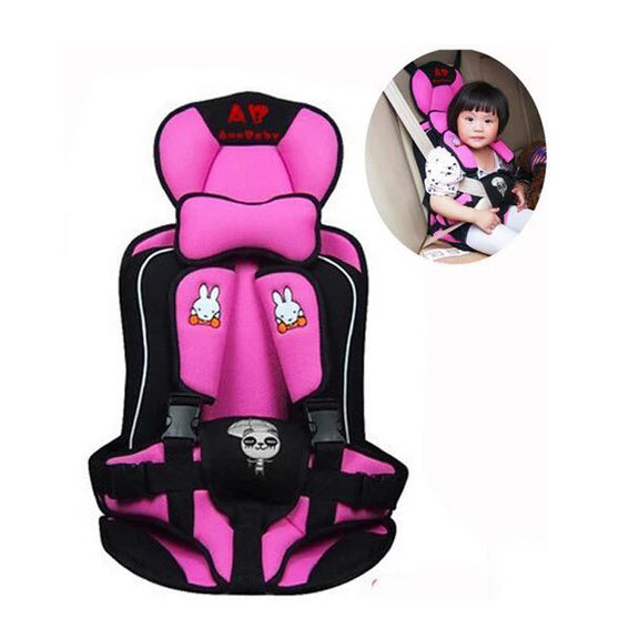 Portable kids cushion car seat