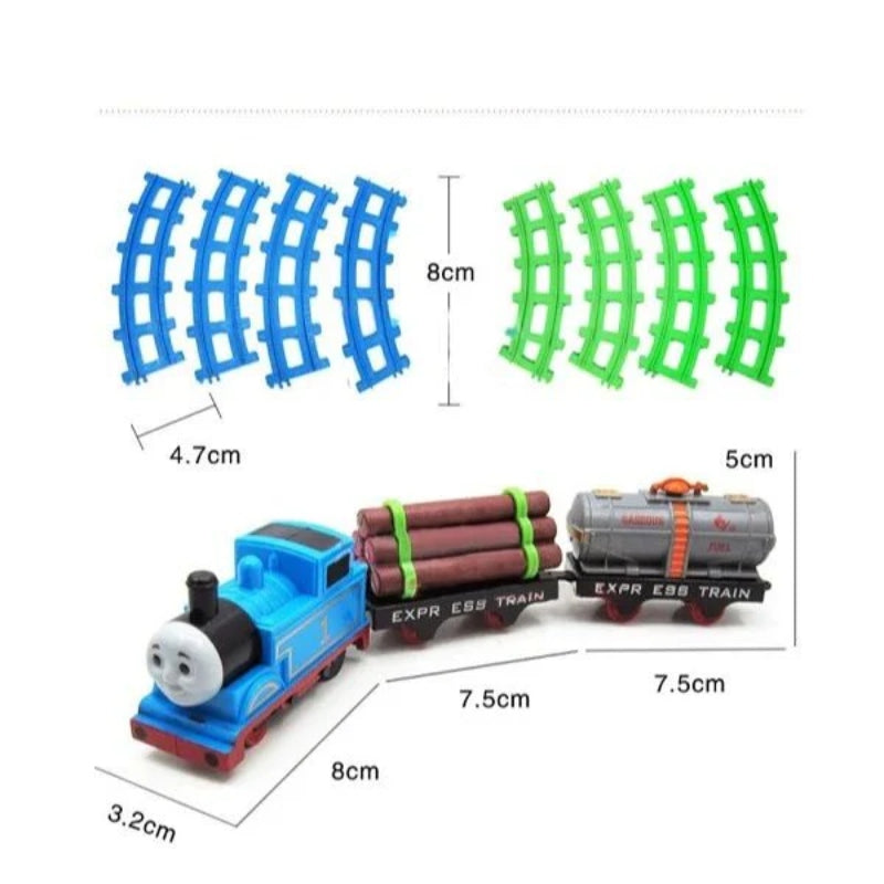Thomas Cartoon Train track 11pcs set
