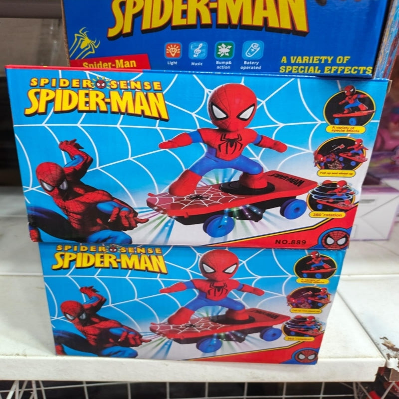 SKATE SPIDERMAN WITH LIGHT SOUND