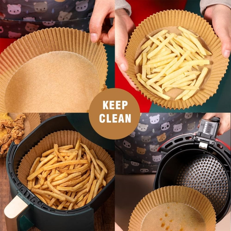 Air fryer disposable papers 50 pcs set