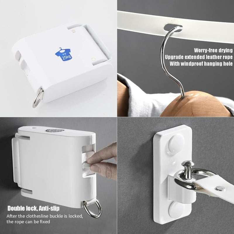 Clothesline indoor punch free balcony