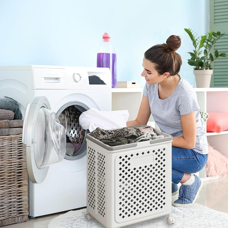 Foldable Laundry Trolly