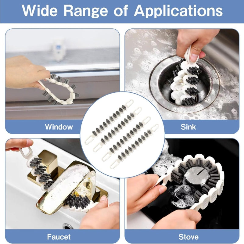 Flexible Bristle Cleaning Brush