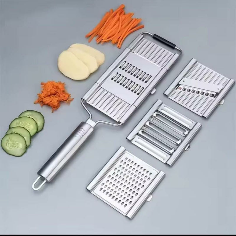 Multi Purpose 3in1 Vege Slicer Stainless Steel Shredder