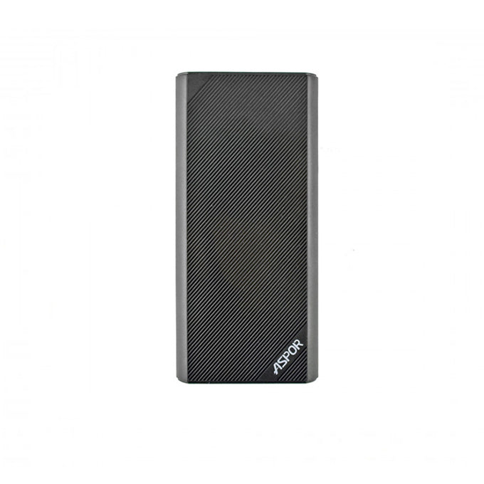 Aspor 10000mah power bank a345 - black