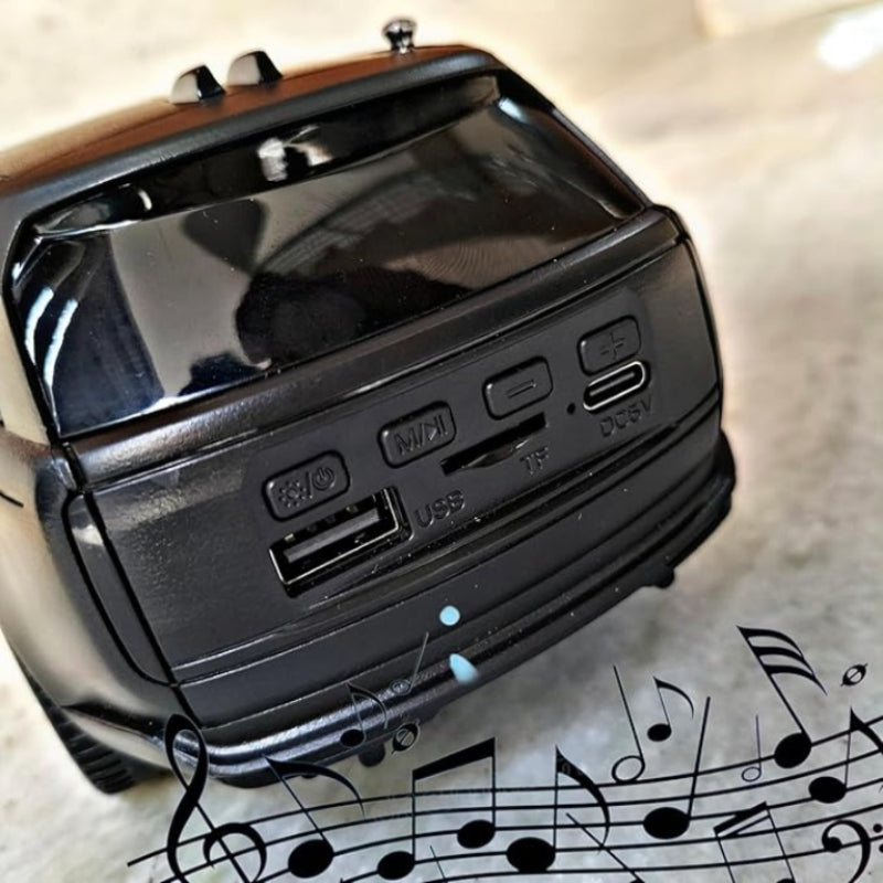 Bluetooth connect musical car with LED light and Song