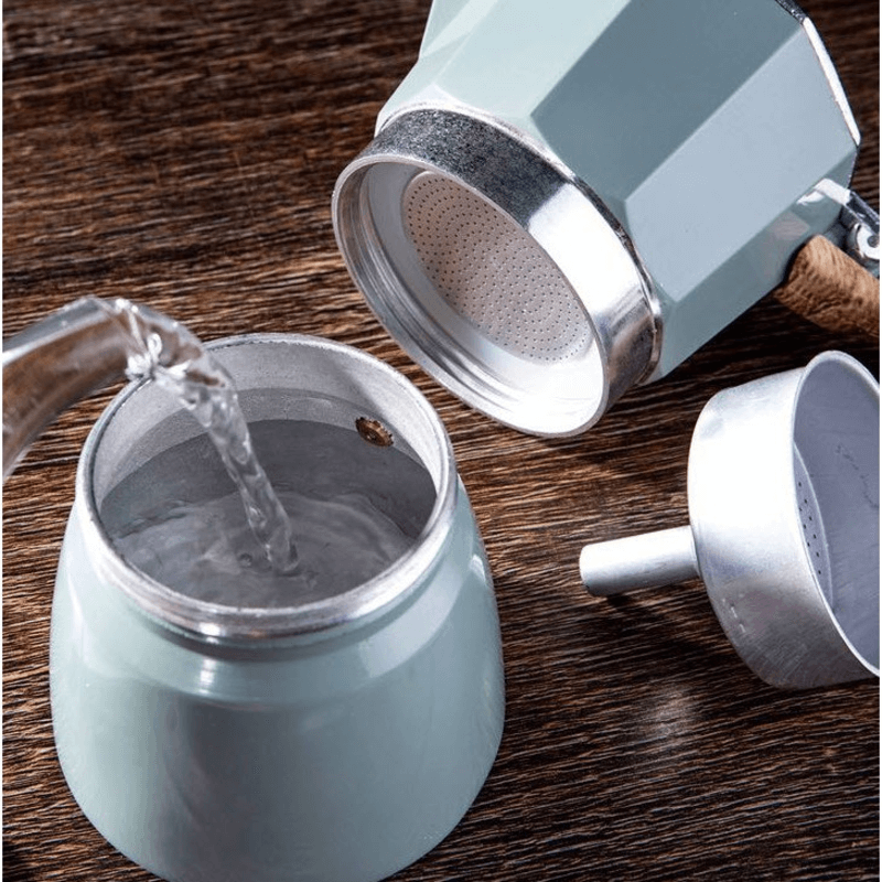 Aluminum Classic Espresso Machine Italian Style