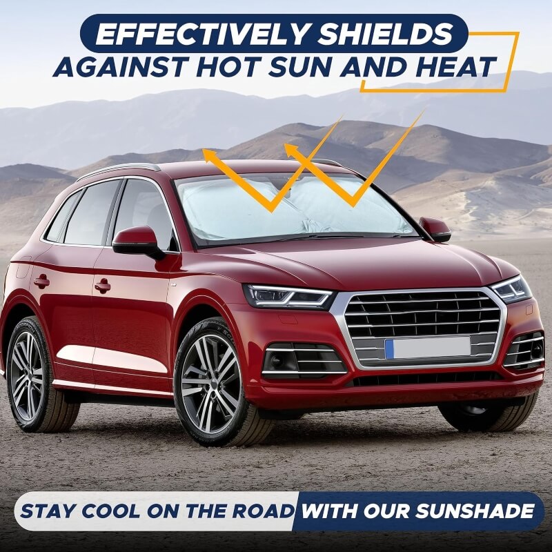 Car Windshield Sun Shade UV Rays Blocker Front Window Heat Protection - Prozone