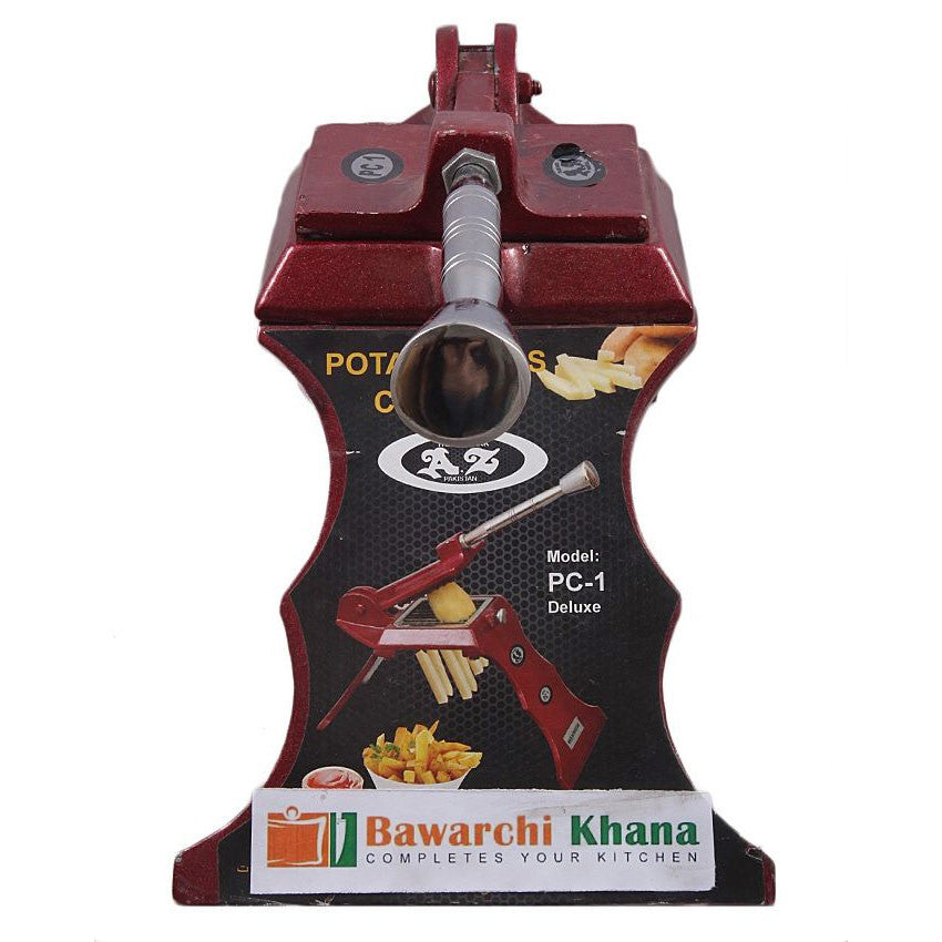 French fries cutter red