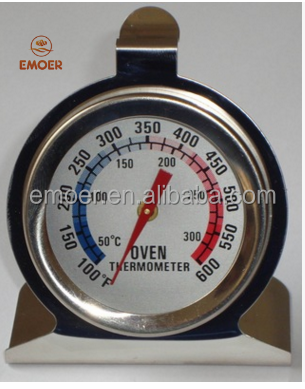 Stainless steel oven cooker thermometer