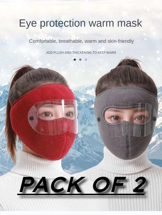 Riding full face cover mask pack of 2