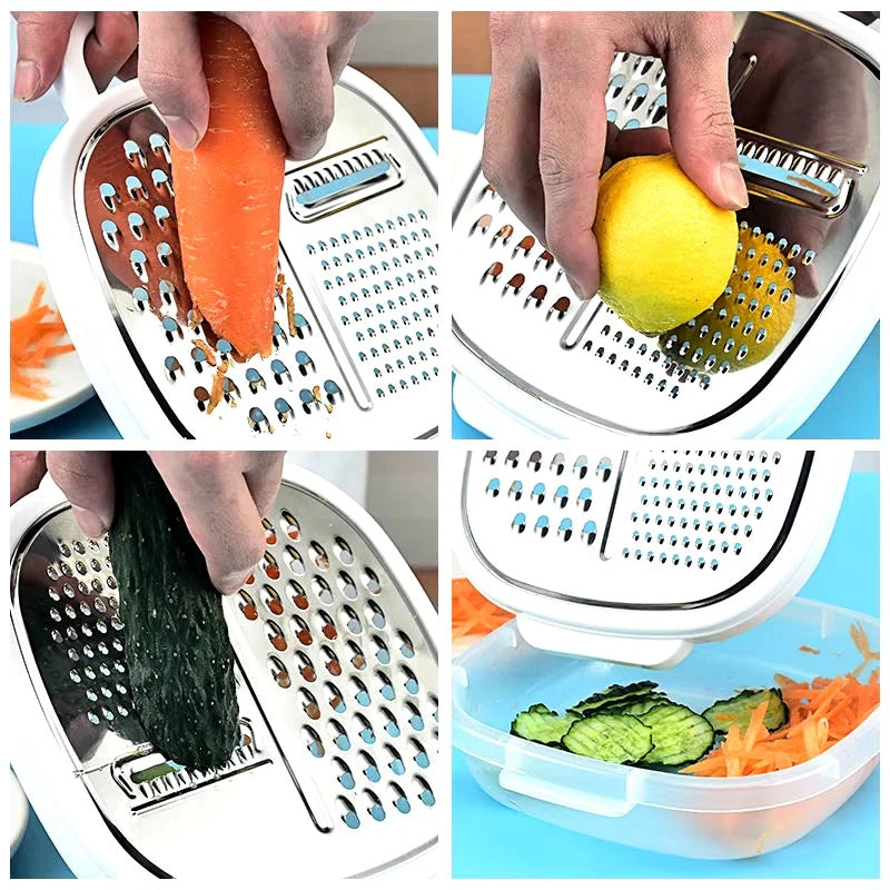 Round Grater With Storage Box
