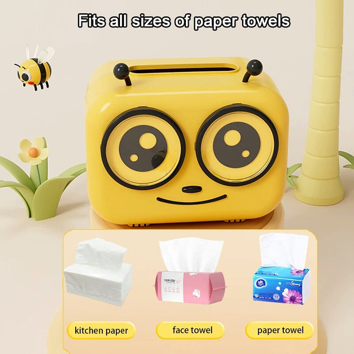 Cute honey bee tissue box