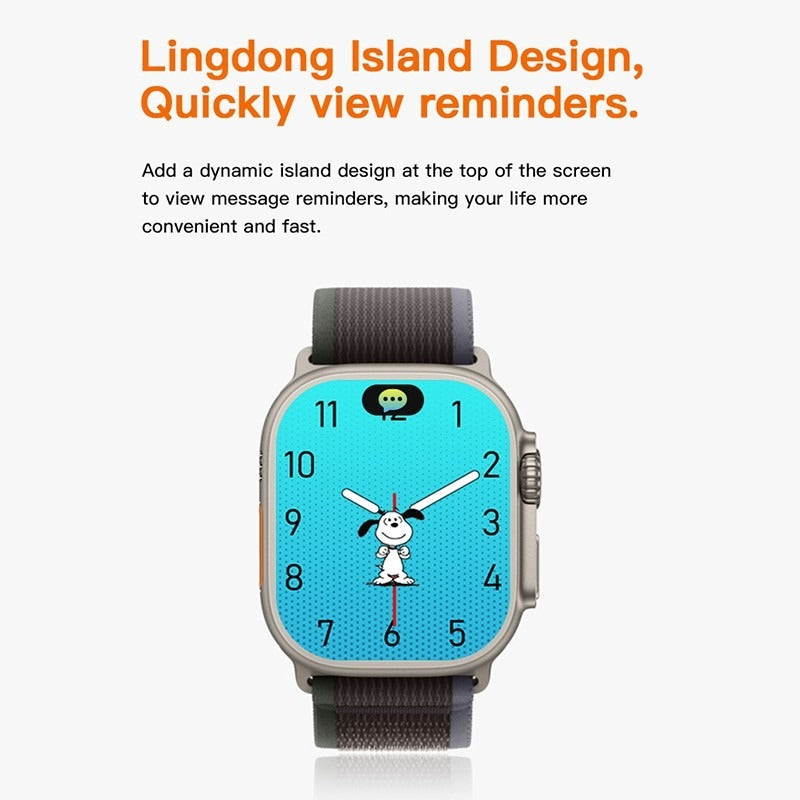 T900 ULTRA 2 SERIES 9 2.19 INCH SCREEN LAXASFIT SMART WATCH