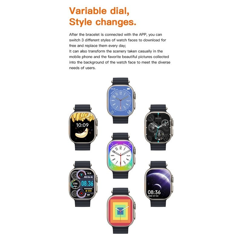 T900 ULTRA 2 SERIES 9 2.19 INCH SCREEN LAXASFIT SMART WATCH