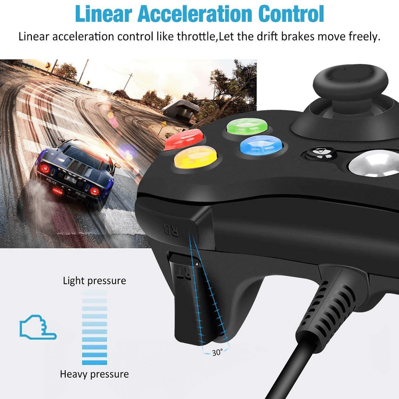 Xbox 360 wired joystick controller for game console