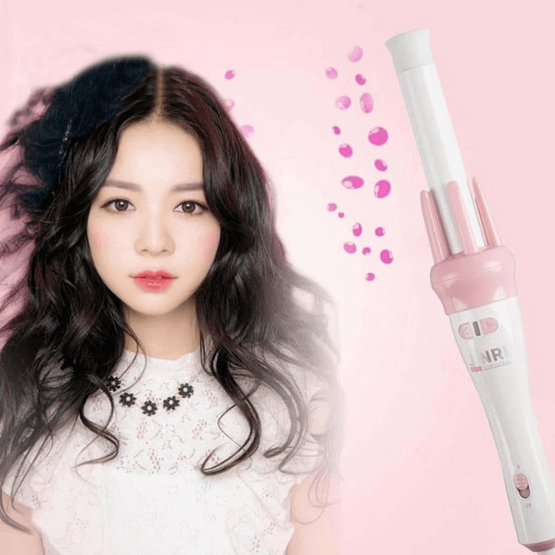 Automatic hair curler rotating rolling iron