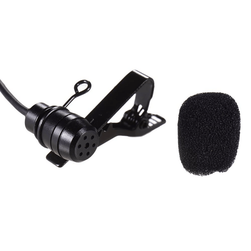 Lavalier microphone omni-directional clip-on mic