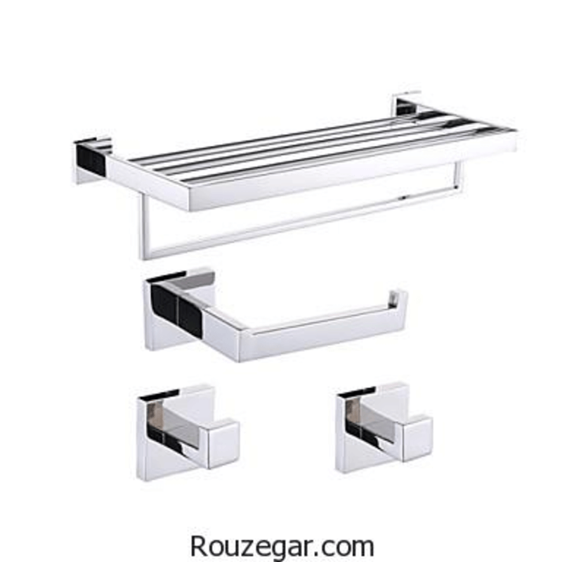 Wall mounted 2 layer aluminum rack