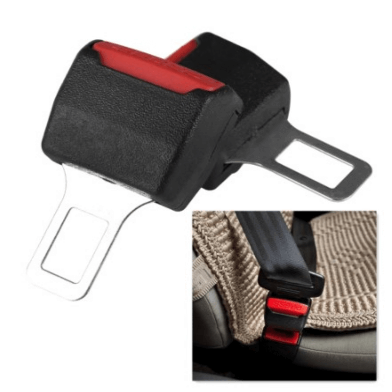 Car seat belt clip extender for honda